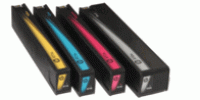 Complete set of 4 Remanufactured HP 980 Colours Compatible Inkjet Cartridges